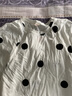 澳琪蘭（AOQILAN）睡衣女士夏季薄款兩件套短袖純棉家居服夏天波點(diǎn)寬松大碼胖MM套裝 9066白色 女士L 曬單實(shí)拍圖