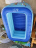 水迪儿童充气游泳池家用小孩沐浴戏水池洗澡池宝宝海洋球池 1.3米三层儿童戏水-电泵 实拍图