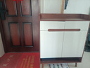 半隅雅居鞋柜家用小戶(hù)型門(mén)口玄關(guān)柜一體室內儲物柜2024爆款大容量陽(yáng)臺鞋架 【環(huán)保板材-兩門(mén)兩抽】胡桃色80 組裝（自行安裝） 曬單實(shí)拍圖