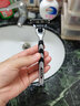 吉列（Gillette）教師節禮物【屈臣氏】吉列男士剃須刀溫和順暢 新舊包裝隨機發(fā) 鋒速3（1刀架） 4刀頭 曬單實(shí)拍圖