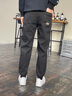真維斯（Jeanswest）休閑褲男秋冬百搭束腳寬松潮流美式哈倫工裝簡(jiǎn)約衣服男裝哈倫褲子 灰色 XL 曬單實(shí)拍圖