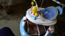 哈比克婴儿学步车宝宝手推车多功能防侧翻7-18个月婴幼儿童男女助步车 可爱粉+短推把 实拍图