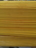 富得快 紙質(zhì)文件夾98212 FC/A4快勞紙芯 紙質(zhì)打孔文件夾 100個/包 黃色 98212-A4 曬單實拍圖