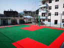 榮策RONGCE懸浮地板籃球場(chǎng)室外幼兒園防滑拼裝地墊運動(dòng)彈性懸浮式地板 小雙米格基礎版 曬單實(shí)拍圖