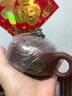 沐磁 宜興紫砂壺湯懷元純手工荷塘月色紫砂茶壺原礦朱泥紫砂茶具套裝 單壺 曬單實(shí)拍圖