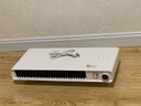 昕科（xinke） 暖手寶桌面暖風機辦公暖腳取暖神器熱風機暖腿電腦顯示器增高架 旗艦版-米白【新升級15w快充】 曬單實拍圖