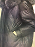 香港潮牌ADVSUS輕奢高端女裝斤棉服皮衣女中長款冬季新款PU皮棉襖外套連帽 黑色皮衣 M 建議100斤以下 曬單實拍圖