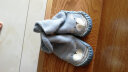 个个熊（gegexiong）宝宝学步鞋婴儿鞋男女宝宝地板袜子婴儿步前鞋防滑地板鞋 1双装（S男宝宝款） 鞋低长约11CM（建议0-6个月） 实拍图
