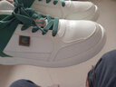 喬丹男鞋板鞋男2025冬季新款皮面防水輕便百搭運動(dòng)鞋休閑滑板鞋小白鞋 喬丹白/灰銀色 45 曬單實(shí)拍圖