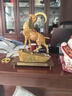 銅之祥領(lǐng)頭羊生肖羊銅擺件老板辦公室客廳玄關(guān)裝飾招財喬遷之喜開(kāi)業(yè)禮品 大號【24*10*31cm】 曬單實(shí)拍圖
