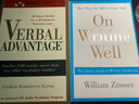 經(jīng)典英文寫(xiě)作指南 英文原版 On Writing Well 語(yǔ)言?xún)?yōu)勢Verbal Advantage 曬單實(shí)拍圖