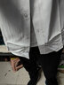 PRENOMEN長袖襯衫男士商務正裝休閑免燙純色襯衣職業(yè)裝結婚伴郎襯衣有大碼 純白色無口袋 38 曬單實拍圖