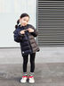 雅鹿雅鹿兒童輕薄羽絨服內膽男女童秋冬季新款中大童洋氣保暖校服神器 黑曜色（超輕盈） 130cm（充絨量54g） 曬單實(shí)拍圖