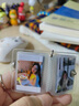 妍林居照片定制送女友情侶生日禮物男生閨蜜男朋友214情人節2寸小相冊 2寸白色透明款16張（禮盒裝） 曬單實(shí)拍圖
