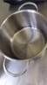 菲仕樂不銹鋼雙柄湯鍋燉鍋泡面鍋煮粥鍋奶鍋燃?xì)庠铍姶艩t通用 新家庭湯鍋 20cm 曬單實拍圖