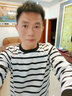 羅蒙（ROMON）青年潮流長袖t恤圓領(lǐng)條紋帥氣衣服男士春秋裝薄款衛(wèi)衣外套打底衫 D805白色 常規(guī) L 曬單實拍圖
