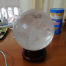 晶蕊世家天然白水晶球擺件原石打磨二氧化硅原石打磨居家裝飾送禮玄關(guān)擺件 精選直徑16厘米 曬單實(shí)拍圖