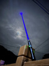燈火匠30W強遠射藍光激光燈鐳射筆激光手電筒強光指星教鞭工程指導航海 35W黑色藍光【全套】 曬單實拍圖