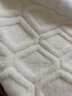 水星家纺毛毯加厚春夏午睡毯子办公室空调毯毛绒毯 150×200 云羽纳瑞 白 实拍图