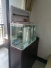 初迪魚(yú)缸熱彎高清玻璃家用桌面小型客廳懶人免換水自循環(huán)水族箱金魚(yú)缸 U800標配【80x33x59cm】 曬單實(shí)拍圖