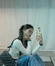 凡小如打底衫女秋冬長(cháng)袖t恤毛衣內搭修身短款可外穿純欲高級感顯瘦上衣 白色 L碼【建議95-110斤】 曬單實(shí)拍圖