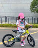 酷騎F3小飛俠兒童自行車(chē)3-6-8歲男女孩學(xué)生兒童單車(chē)腳踏車(chē)自行車(chē) F3小飛俠自行車(chē) 櫻花粉 14英寸（2.5歲-6歲） 曬單實(shí)拍圖