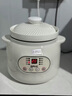 MILA MOURSI陶瓷電燉鍋家用多功能電燉蠱煮粥神器大容量全自動(dòng)煲湯燉湯快燉插電燉盅嬰兒寶寶輔食鍋 亮白色 可燉4碗湯/粥 1.8L 曬單實(shí)拍圖