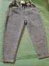 七語(yǔ)欣童裝男童牛仔褲春秋裝兒童休閑褲子新款洋氣男孩寶寶彈力牛仔長(cháng)褲 藍色 110 (適合身高100-110cm) 曬單實(shí)拍圖