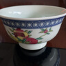 LICHEN 景德鎮仿古陶瓷碗中式茶碗飯碗 斗彩石榴飯碗 斗彩吉祥三多 曬單實(shí)拍圖