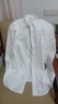 暖世界長(cháng)袖襯衫男士商務(wù)正裝彈力休閑免燙抗皺結婚伴郎襯衣加肥加大碼 G2391白色明扣 42 曬單實(shí)拍圖
