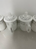憐伊塵商務(wù)接待茶杯6只套裝景德鎮(zhèn)陶瓷杯帶蓋辦公室會(huì)議杯托盤家用瓷茶 白色 六個(gè)裝玉蓮帶托盤 曬單實(shí)拍圖