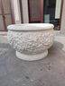 京石云漢白玉石雕魚(yú)缸石盆天然青石頭大水缸門(mén)海石缸庭院養魚(yú)戶(hù)外石水槽 漢白玉直徑80cm 曬單實(shí)拍圖