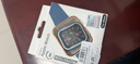PZOZ適用蘋果ultra2/1手表保護(hù)套apple iwatch保護(hù)殼s9/8/7/se金屬防摔防刮 黑灰色【硅膠內(nèi)膽-合金外邊框】 iwatch4/5/6/SE 40mm 曬單實(shí)拍圖