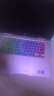 译嘉 戴尔DELL 键盘膜灵越14英寸燃7000 7460-R1725S适用译嘉笔记本电脑键盘保护膜 彩虹色 实拍图