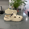 啄木鳥(niǎo)涼鞋男士夏季外穿防滑防臭踩屎感包頭拖鞋戶(hù)外運動(dòng)耐磨沙灘洞洞鞋 米棕 39 【39-40同碼】 曬單實(shí)拍圖
