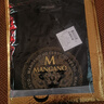 MANGANO輕奢男裝短袖T恤夏新款高端奢侈品刺繡圖案時尚潮流百搭 黑色 50 (175/96A) 曬單實拍圖