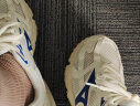 美津浓（MIZUNO）【SPEED】春夏季运动跑步鞋子男女星速鞋复古老爹鞋透气缓震跑鞋 03/黑/乳白 36.5 实拍图