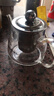 新功（SEKO）耐熱玻璃茶水分離飄逸杯茶具套裝泡茶壺不銹鋼內膽辦公室茶道杯 802-500ml 曬單實(shí)拍圖