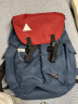 ACROSS双肩包男女背包大容量电脑包休闲旅行包时尚背包潮流学生情侣书包 红蓝 实拍图