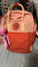 FJALLRAVEN北極狐kanken art2022戶外G-1000時(shí)尚休閑戶外旅行包背包23615 983-984芙蓉紅-木棉 16L 曬單實(shí)拍圖