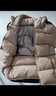 雅鹿三防羽絨服女短款2025新款蓄熱加厚排骨連帽免洗休閑旅行保暖外套 卡其色(蓄熱內里) M （推薦110-125斤） 曬單實(shí)拍圖