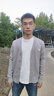威可多（VICUTU）男士長(zhǎng)袖針織開衫秋款舒適修身時(shí)尚V領(lǐng)外穿外套VRW88385592 淺灰 M 曬單實(shí)拍圖