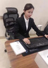 豪耀小西裝女外職業(yè)裝女裝套裝秋冬季面試正裝大學(xué)生工作服春裝女上衣 黑色西裝 L 碼（適合體重100-110） 曬單實(shí)拍圖