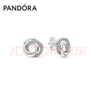 潘多拉（PANDORA）親情永恒耳釘925銀圓形家人高級(jí)精致送母親七夕情人節(jié)禮物送女友 親情永恒耳釘 均碼 曬單實(shí)拍圖