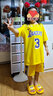 NBA- Kids 洛杉磯湖人隊 ICON 戴維斯 大童短袖T恤 黃色 S -8 曬單實(shí)拍圖