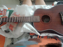 安德魯（ANDREW）兒童尤克里里小吉他初學(xué)者女男ukulele 23英寸黑色騎士+全套配件 曬單實(shí)拍圖