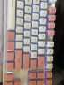 前行者GX30Z真机械手感游戏键盘鼠标套装有线静音薄膜键鼠台式电脑网吧笔记本办公背光USB外接外设 白粉双拼色-白光 实拍图