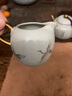 汝道 汝窯茶具套裝家用高端瑞賀圖茶壺茶杯辦公室整套中式陶瓷功夫泡茶器可養(yǎng)開片金絲鐵線描金汝瓷禮盒裝 瑞鶴呈祥【汝窯一壺四杯】 曬單實(shí)拍圖