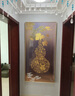 趙氏恒璽（ZONLOLV）琺瑯彩裝飾畫(huà)百福圖客廳入戶(hù)過(guò)道背景墻畫(huà)高檔掛畫(huà)豎版玄關(guān)裝飾畫(huà) 百福圖 100*200 曬單實(shí)拍圖