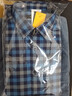 虎豹男士長(cháng)袖加絨襯衫格子藍色純棉保暖襯衣 格藍 48/中國碼39 曬單實(shí)拍圖